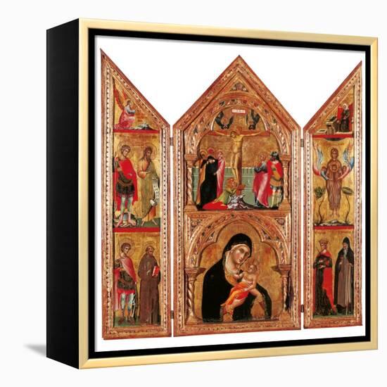 Movable Altarpiece (Triptych)-Paolo Veneziano-Framed Stretched Canvas