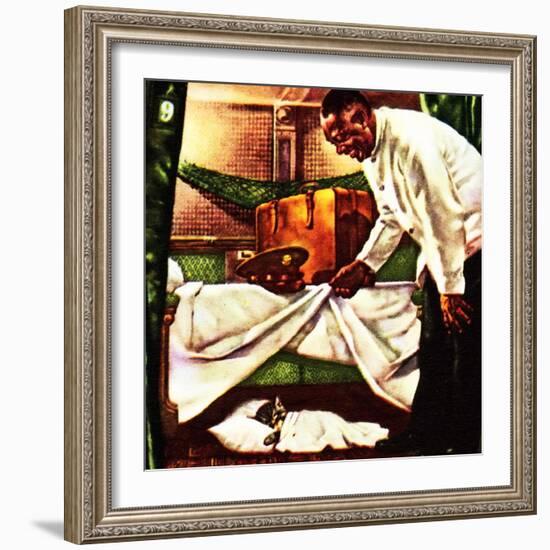 Move Over, Chessie!-Charles Bracker-Framed Giclee Print