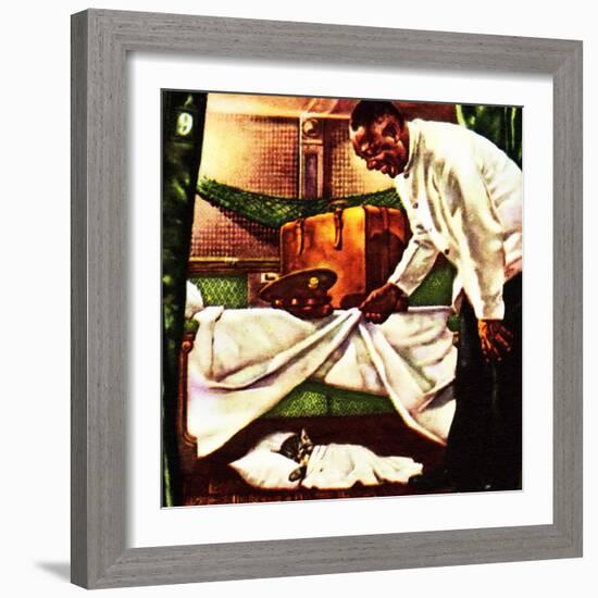 Move Over, Chessie!-Charles Bracker-Framed Giclee Print