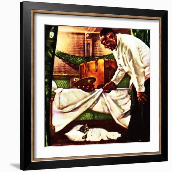 Move Over, Chessie!-Charles Bracker-Framed Giclee Print