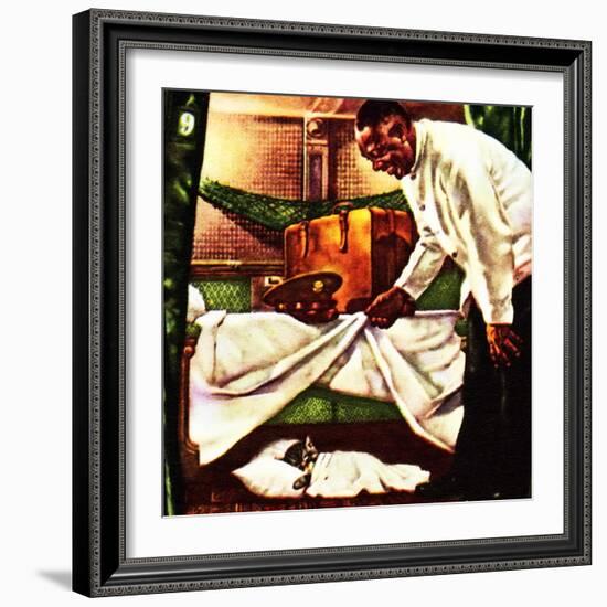 Move Over, Chessie!-Charles Bracker-Framed Giclee Print