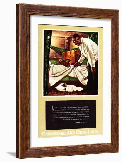 Move Over, Chessie!-Charles Bracker-Framed Giclee Print