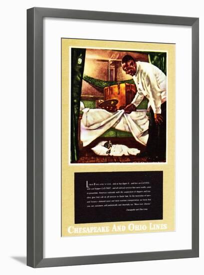 Move Over, Chessie!-Charles Bracker-Framed Giclee Print