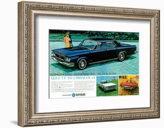Move Up to Chrysler 1964-null-Framed Premium Giclee Print