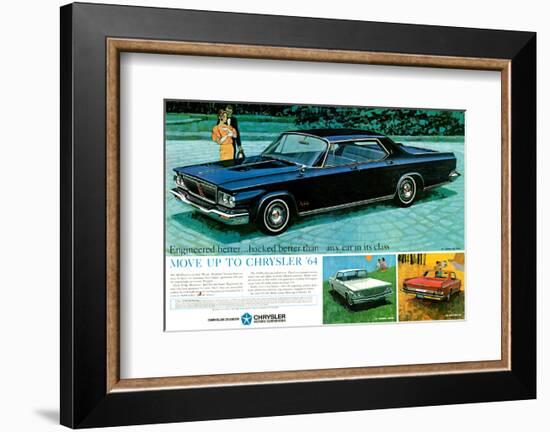 Move Up to Chrysler 1964-null-Framed Premium Giclee Print