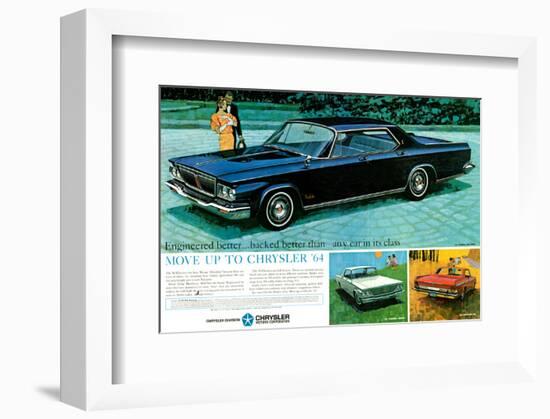 Move Up to Chrysler 1964-null-Framed Premium Giclee Print