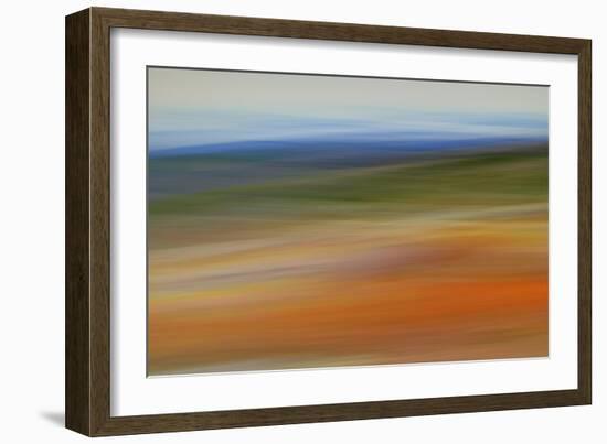 Moved Landscape 6490-Rica Belna-Framed Giclee Print