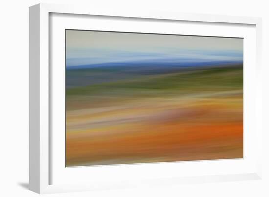 Moved Landscape 6490-Rica Belna-Framed Giclee Print