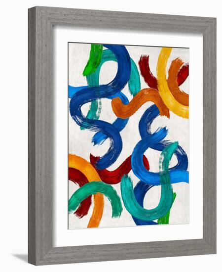 Movement Colors 10, 2024-Parker Ross-Framed Art Print