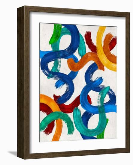 Movement Colors 10, 2024-Parker Ross-Framed Art Print