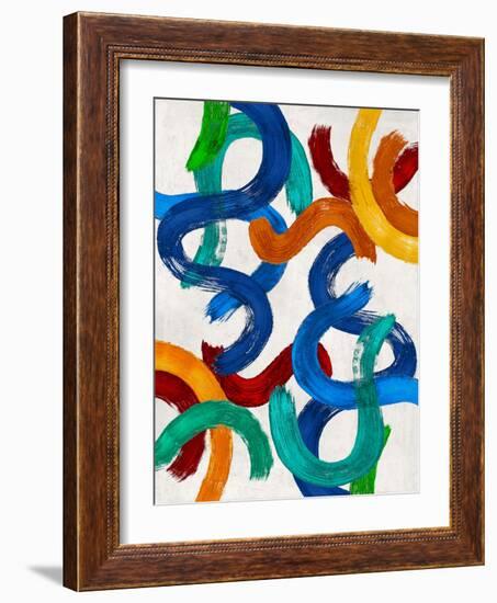 Movement Colors 10, 2024-Parker Ross-Framed Art Print