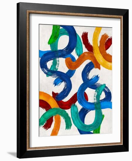 Movement Colors 10, 2024-Parker Ross-Framed Art Print