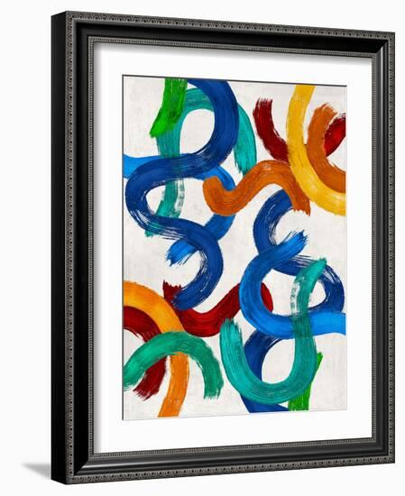 Movement Colors 10, 2024-Parker Ross-Framed Art Print