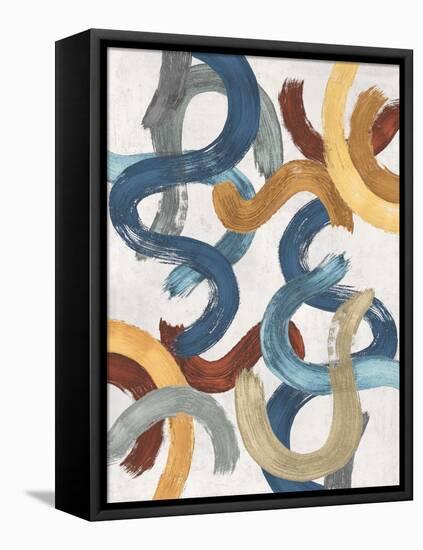 Movement Colors 9, 2024-Parker Ross-Framed Stretched Canvas