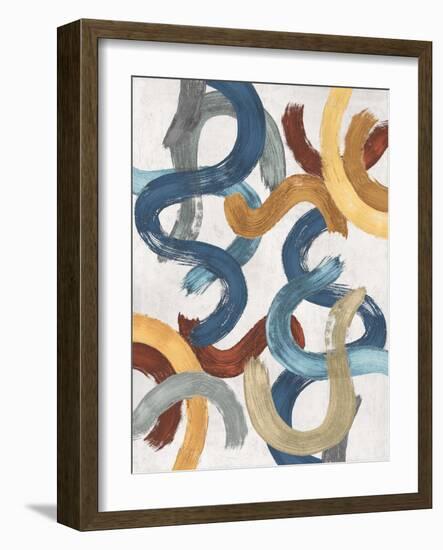 Movement Colors 9, 2024-Parker Ross-Framed Art Print