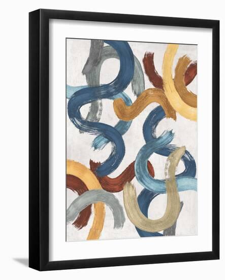 Movement Colors 9, 2024-Parker Ross-Framed Art Print