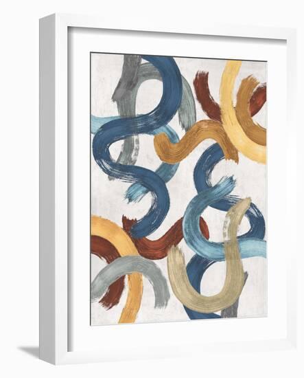 Movement Colors 9, 2024-Parker Ross-Framed Art Print