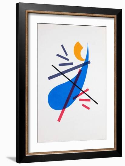 Movement Nº2, 2019 (Silkscreen)-Guilherme Pontes-Framed Giclee Print