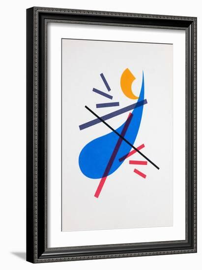 Movement Nº2, 2019 (Silkscreen)-Guilherme Pontes-Framed Giclee Print