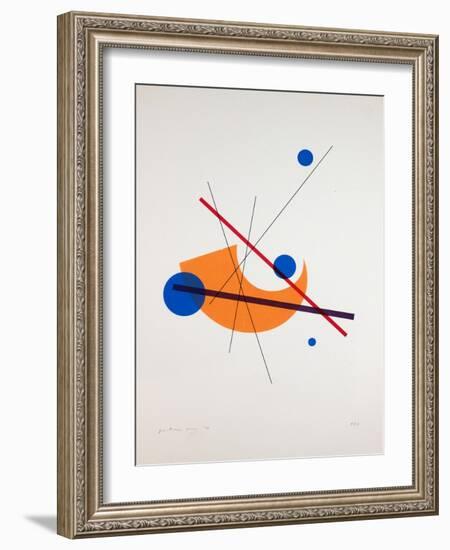 Movement Nº3, 2019 (Silkscreen)-Guilherme Pontes-Framed Giclee Print