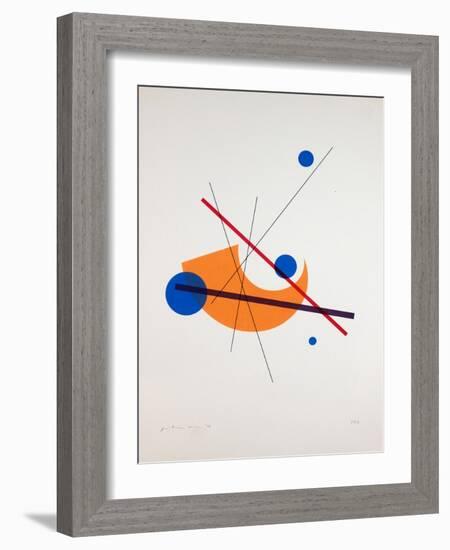 Movement Nº3, 2019 (Silkscreen)-Guilherme Pontes-Framed Giclee Print