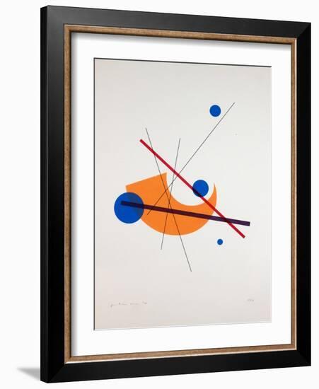 Movement Nº3, 2019 (Silkscreen)-Guilherme Pontes-Framed Giclee Print