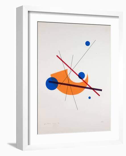 Movement Nº3, 2019 (Silkscreen)-Guilherme Pontes-Framed Giclee Print