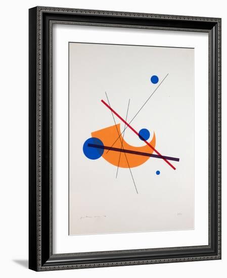 Movement Nº3, 2019 (Silkscreen)-Guilherme Pontes-Framed Giclee Print