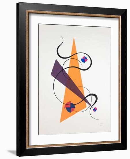 Movement Nº4, 2019 (Silkscreen)-Guilherme Pontes-Framed Giclee Print