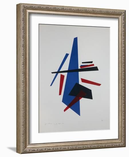 Movement Nº7, 2019 (Silkscreen)-Guilherme Pontes-Framed Giclee Print