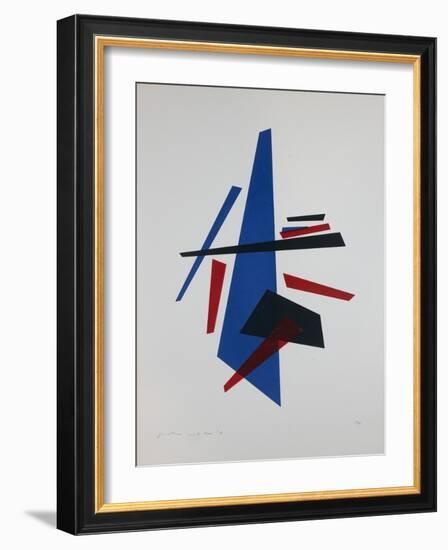 Movement Nº7, 2019 (Silkscreen)-Guilherme Pontes-Framed Giclee Print