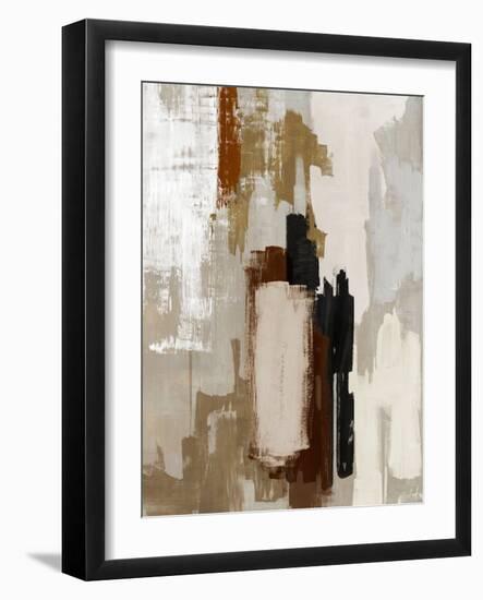 Movement Neutrals 5, 2024-Parker Ross-Framed Art Print