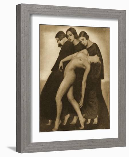 Movement Study, C.1930-Rudolph Koppitz-Framed Photographic Print