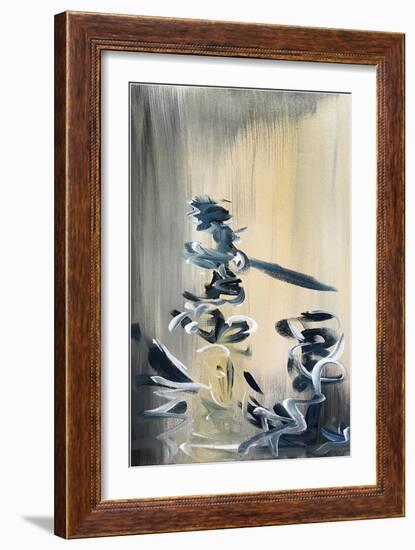 Movement Twist 1-Debbie Pearson-Framed Art Print