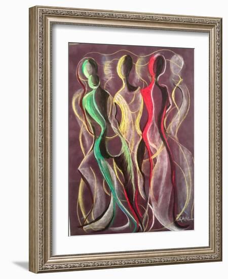 Movement-Ikahl Beckford-Framed Giclee Print