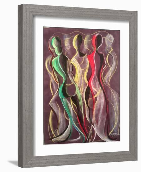 Movement-Ikahl Beckford-Framed Giclee Print