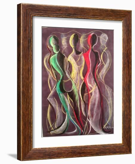 Movement-Ikahl Beckford-Framed Giclee Print