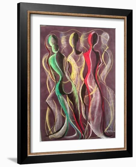 Movement-Ikahl Beckford-Framed Giclee Print