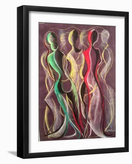 Movement-Ikahl Beckford-Framed Giclee Print