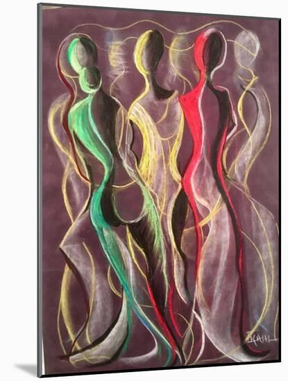 Movement-Ikahl Beckford-Mounted Giclee Print