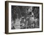 Movie Being Produced in a Beautiful Environment-Walter Sanders-Framed Photographic Print