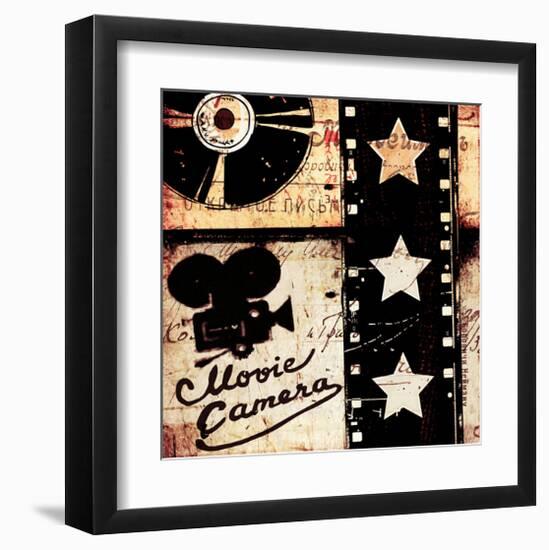 Movie Camera-Irena Orlov-Framed Art Print