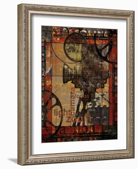 Movie Camera-Eric Yang-Framed Art Print