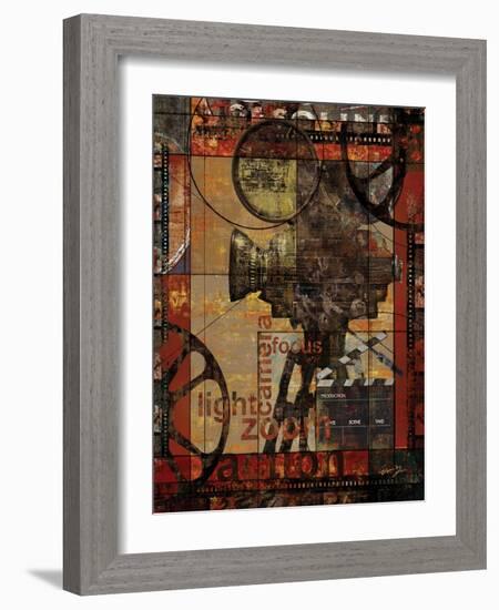 Movie Camera-Eric Yang-Framed Art Print