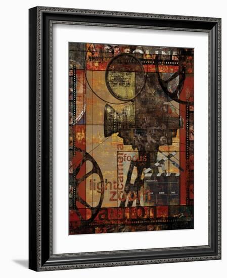 Movie Camera-Eric Yang-Framed Art Print