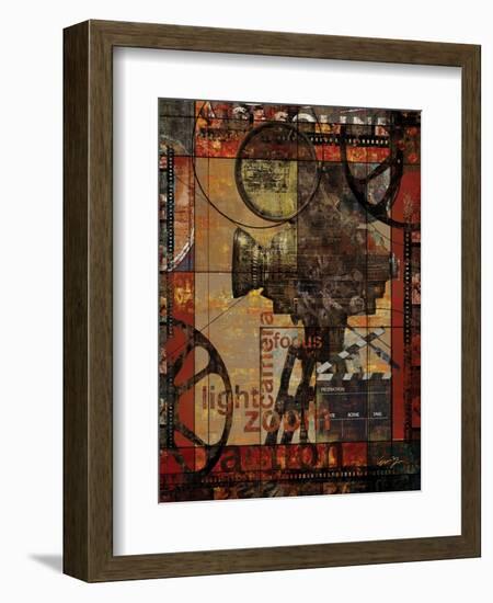 Movie Camera-Eric Yang-Framed Art Print