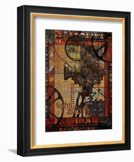 Movie Camera-Eric Yang-Framed Art Print