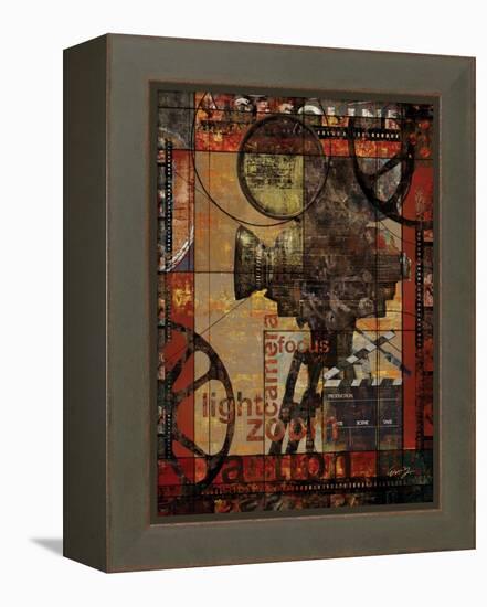 Movie Camera-Eric Yang-Framed Stretched Canvas