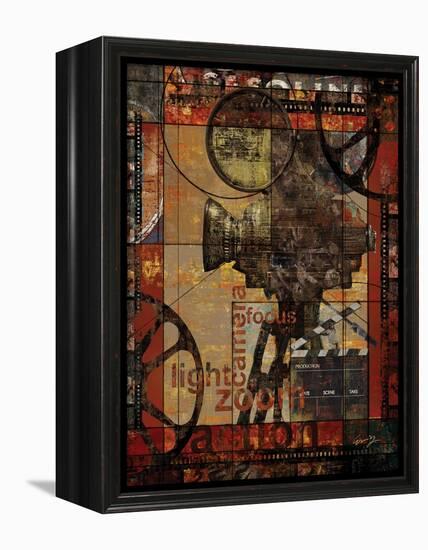 Movie Camera-Eric Yang-Framed Stretched Canvas