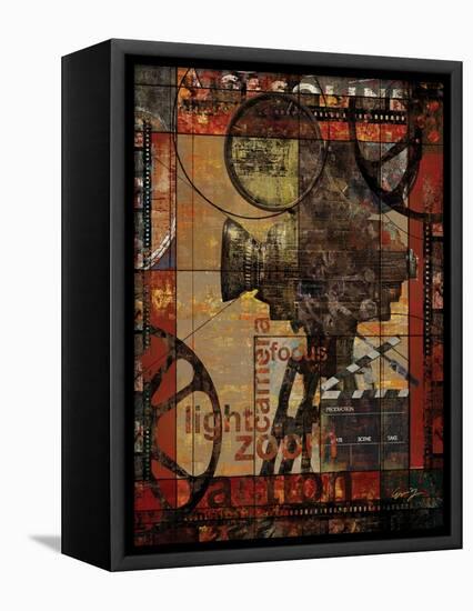 Movie Camera-Eric Yang-Framed Stretched Canvas